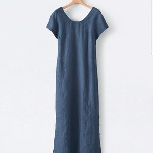 Long linen Poetry dress